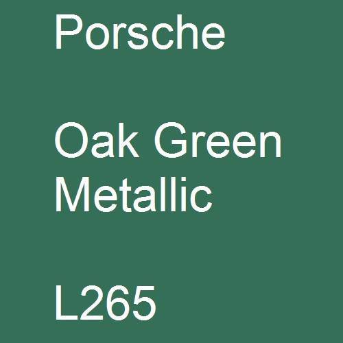 Porsche, Oak Green Metallic, L265.